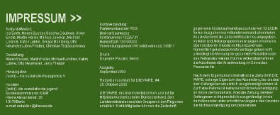 DIE WARE. #3 Impressum
